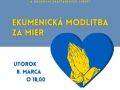 Ekumenická modlitba za mier